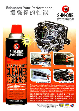 3-in-1 Professional - Heavy Duty Cleaner Degreaser